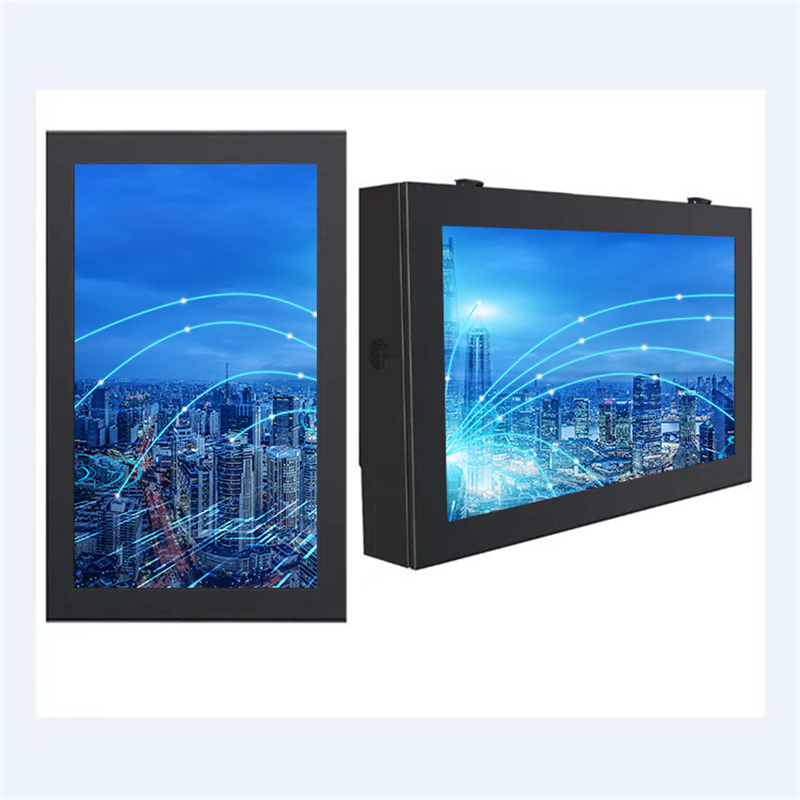 External Signage Control Panel Wall Mounted Outdoor Digital Signage - Glass-Display